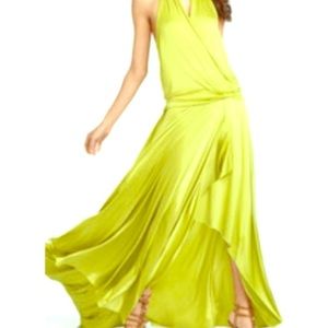 BCBG LEMONGRASS IVY MAXI DRESS SIZE M
